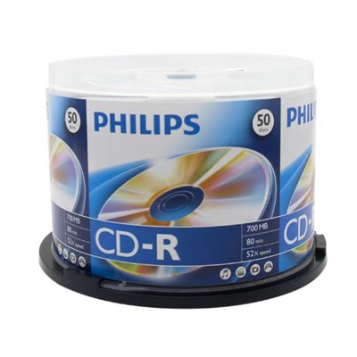  飞利浦/PHILIPS  CD-R 光盘/50/700MB/16